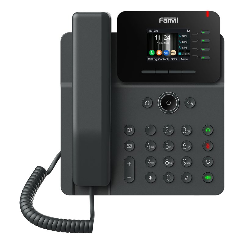 Fanvil V61W IP phone Black 4 lines LCD Wi-Fi
