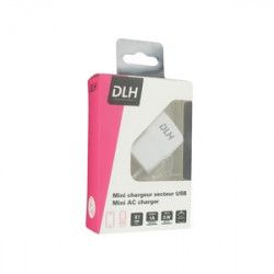 DLH DY-AU2160W mobile device charger Mobile phone, Smartphone White AC Indoor
