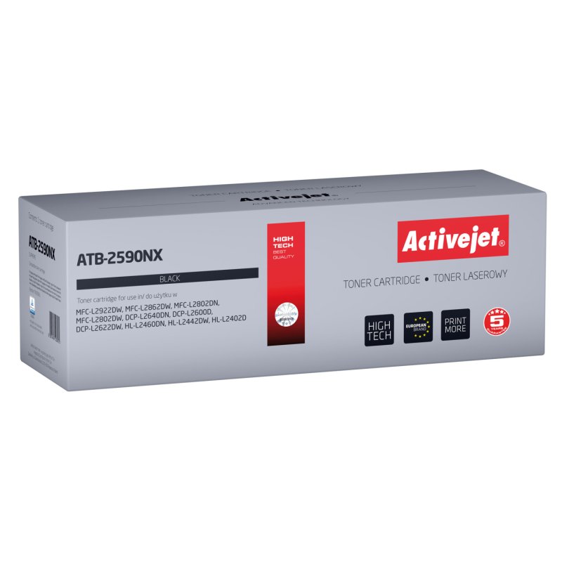 Activejet ATB-2590NX Toner for Brother printers Replacement Brother TN2590XL Supreme 3000 pages black)