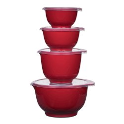 Rosti - NEW Margrethe bowls, Set of 4 lids - Red