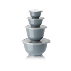 Rosti - NEW Margrethe bowls, Set of 4 lids - Dusty Blue