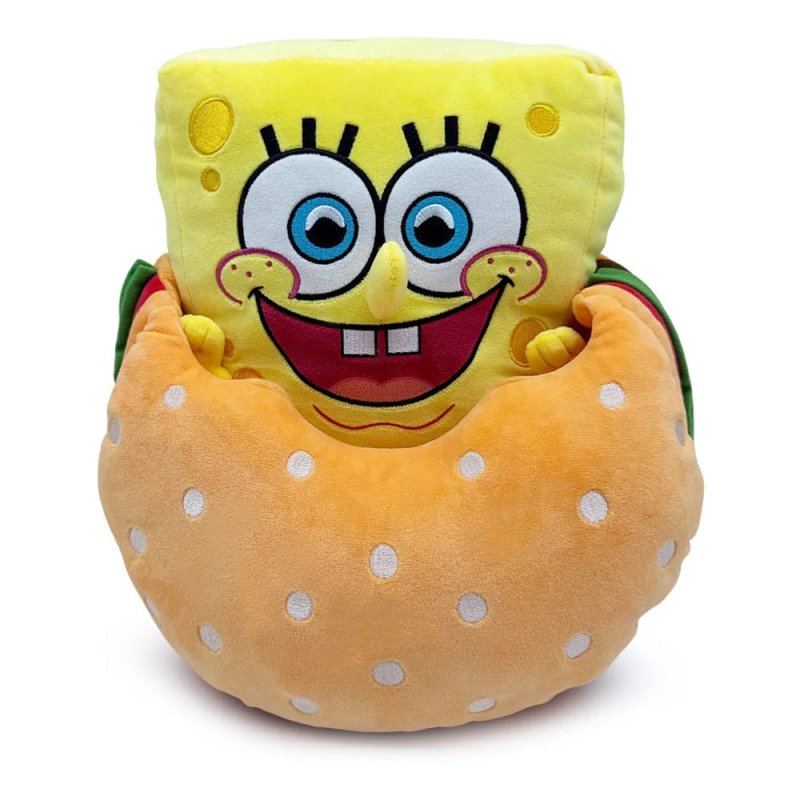 Bob l´éponge peluche Pâtés de crabe 22 cm