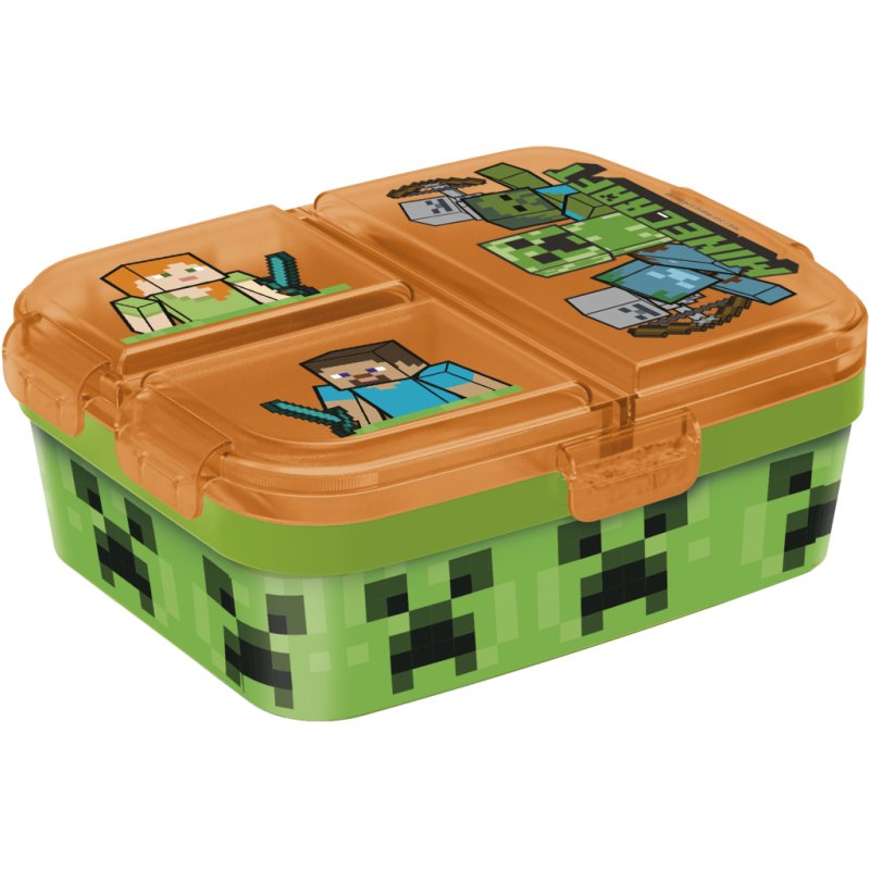 MINECRAFT - Creeper - Boîtes à Tartines multi-compartiment