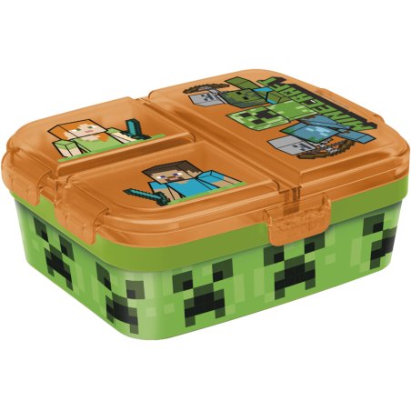MINECRAFT - Creeper - Boîtes à Tartines multi-compartiment
