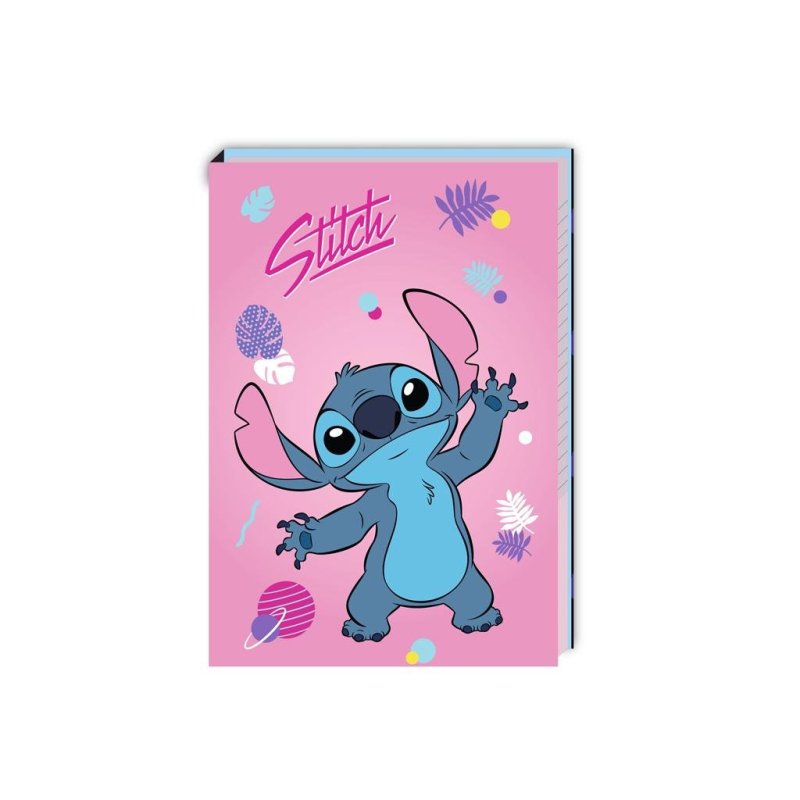 STITCH - Gift Set Notebook Stickers Stylo bille
