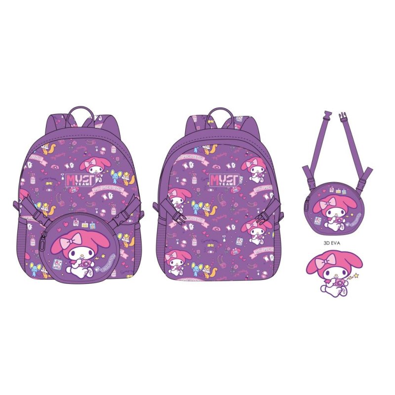 MY MELODY - Must - Sac à dos un mini sac détachable