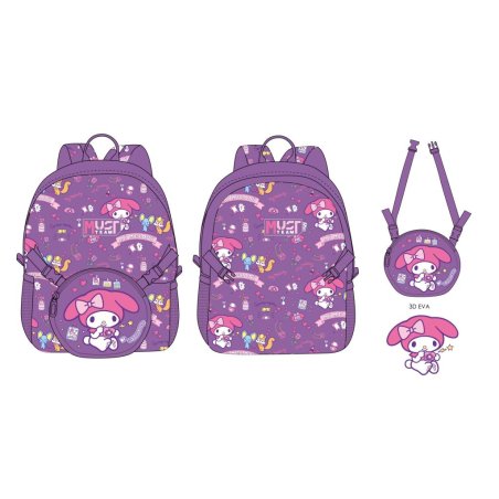 MY MELODY - Must - Sac à dos un mini sac détachable