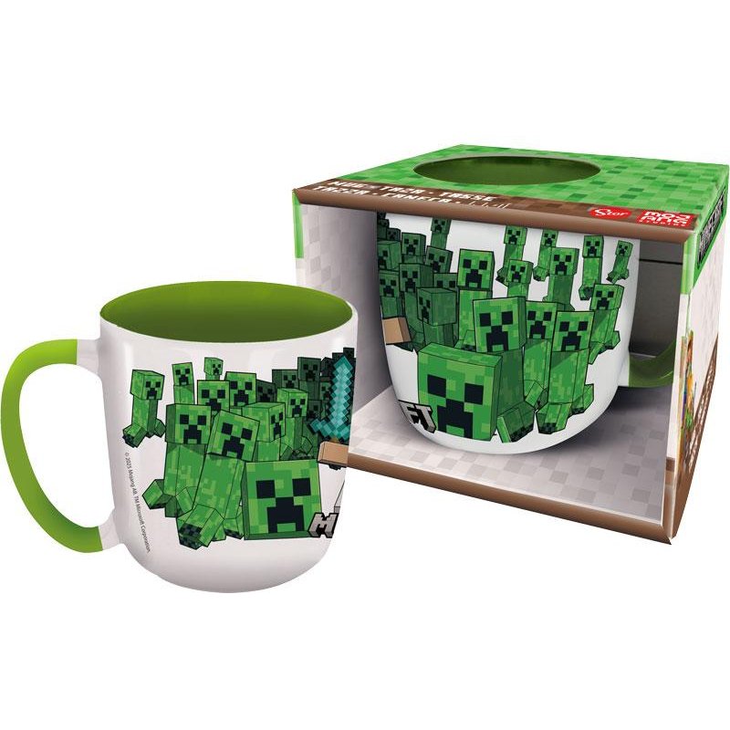 MINECRAFT - Survival Mode - Mug Elite Intérieur Coloré - 384ml