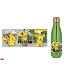 POKEMON - A Wild Pikachu - Bouteille en Acier Inoxydable 780ml