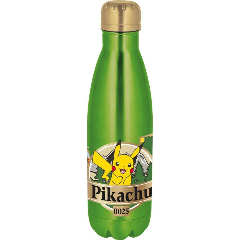 POKEMON - A Wild Pikachu - Bouteille en Acier Inoxydable 780ml