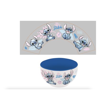 STITCH - Watercolor Bleu - Bol Céramique en Gift Box - 600ml