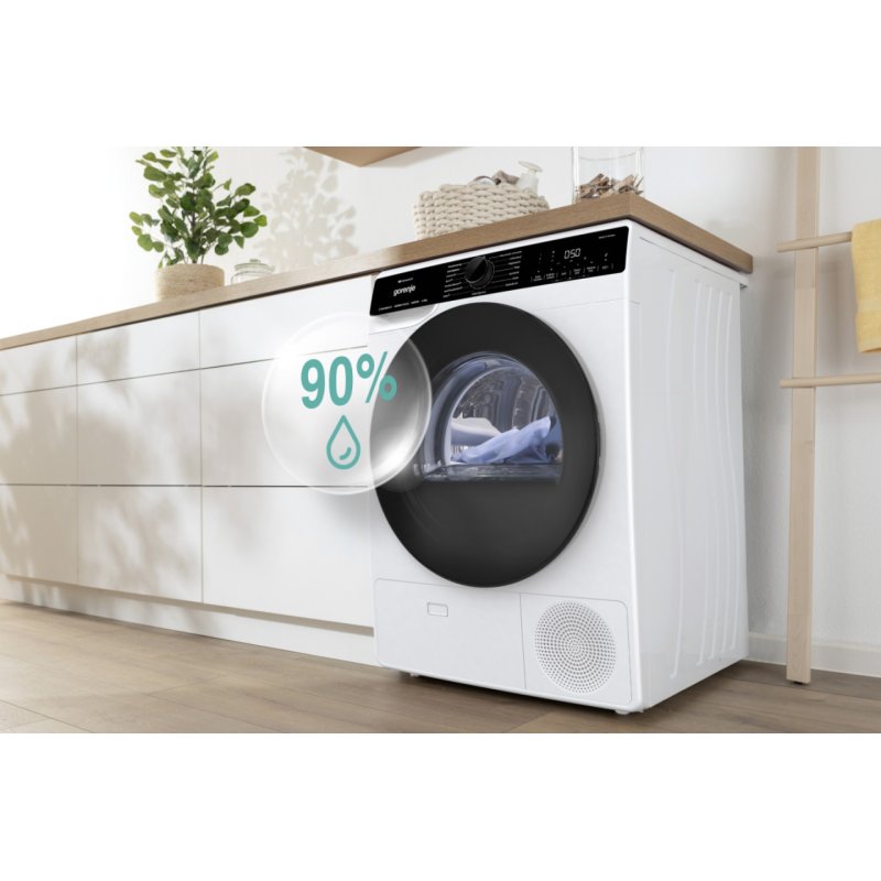 Gorenje DPNA83W tumble dryer Freestanding Front-load 8 kg A Black, White
