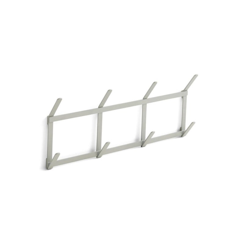 HAY - Tape Coat Rack Small - Metallic Grey