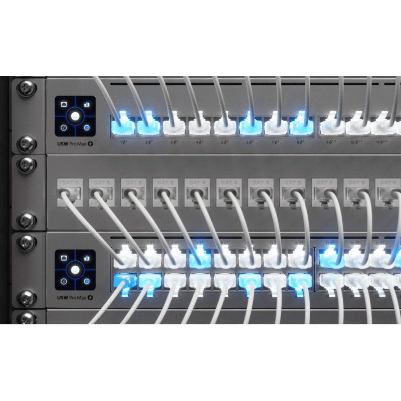 Ubiquiti UACC-Cable-Patch-EL-12M-W câble de réseau Translucide, Blanc Cat6