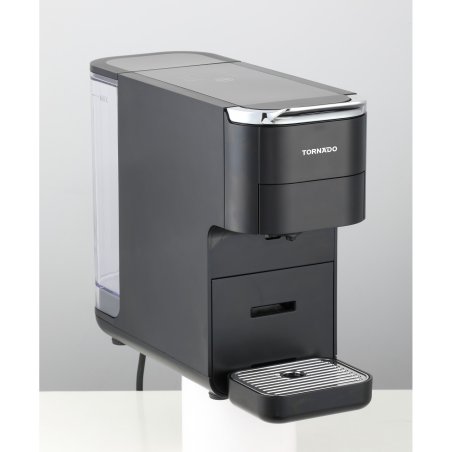 Tornado Machine à capsules TCM-7042-GS / 5-in-1 Capsule Coffee Maker Noir