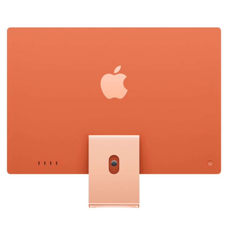 Apple iMac Orange CZ1EV-00000010 - 61cm (24‘‘) M4 10-Core CPU, 10-Core GPU, 16GB RAM, 256GB SSD, Standardglas,Magic