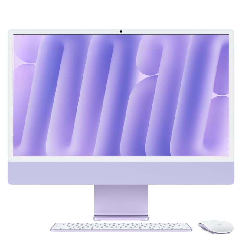 Apple iMac Violett CZ1ET-02300000 - 61cm(24‘‘) M4 10-Core CPU, 10-Core GPU, 32GB RAM, 2TB SSD, Standardglas, Magic