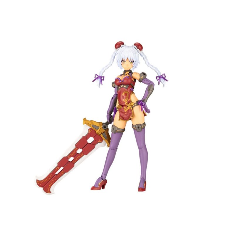 Frame Arms Girl figurine Plastic Model Kit HresvelgrRufus Qipao Ver. 17 cm