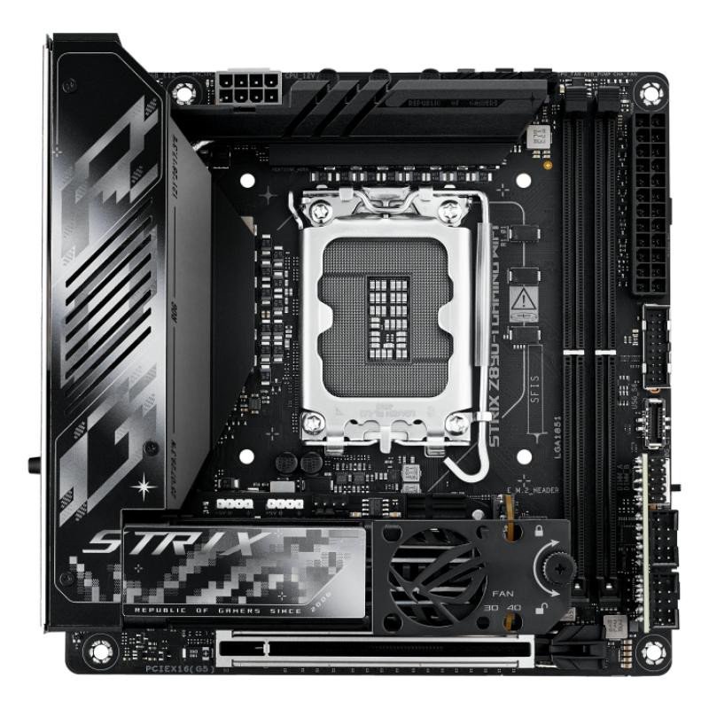 ASUS ROG Strix Z890-I Gaming WiFi Mainboard, Sockel LGA 1851, Intel Z890, Mini-ITX, DDR5