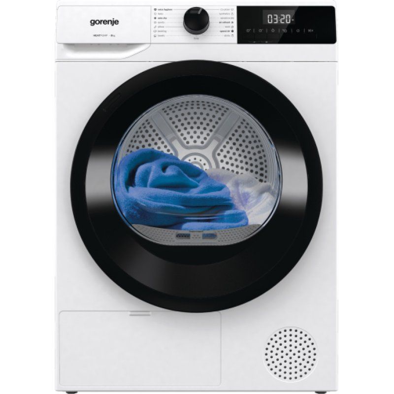 Gorenje DHNE83 tumble dryer Freestanding Front-load 8 kg A White