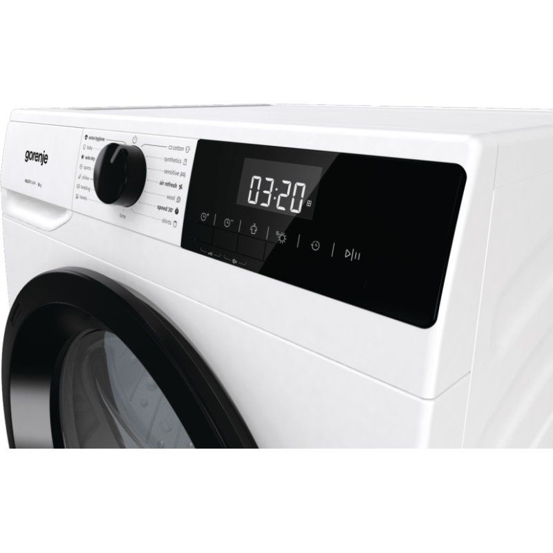 Gorenje DHNE83 sèche-linge Pose libre Charge avant 8 kg A Blanc