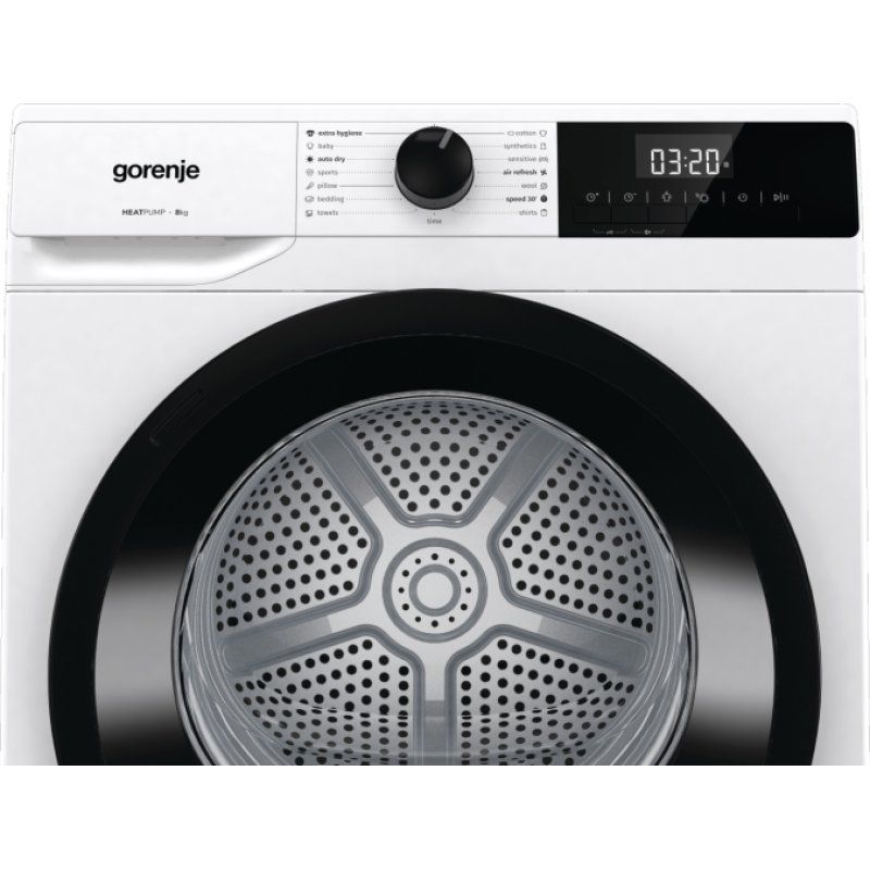 Gorenje DHNE83 tumble dryer Freestanding Front-load 8 kg A White