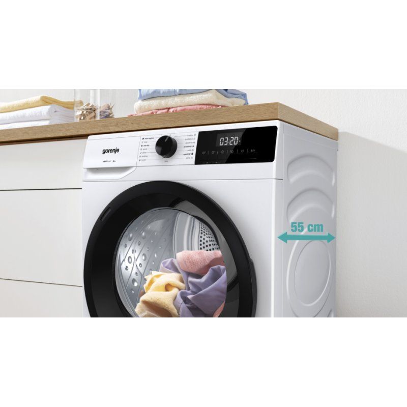 Gorenje DHNE83 tumble dryer Freestanding Front-load 8 kg A White