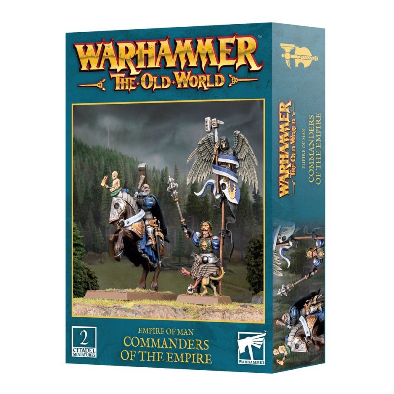 Warhammer ToW - Empire de L'Homme : Commandants de L'Empire