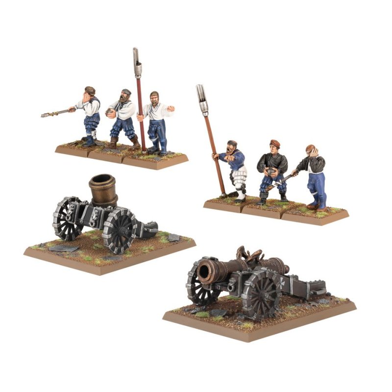 Warhammer ToW - Empire de L'Homme : Canons et Mortiers de L'Empire