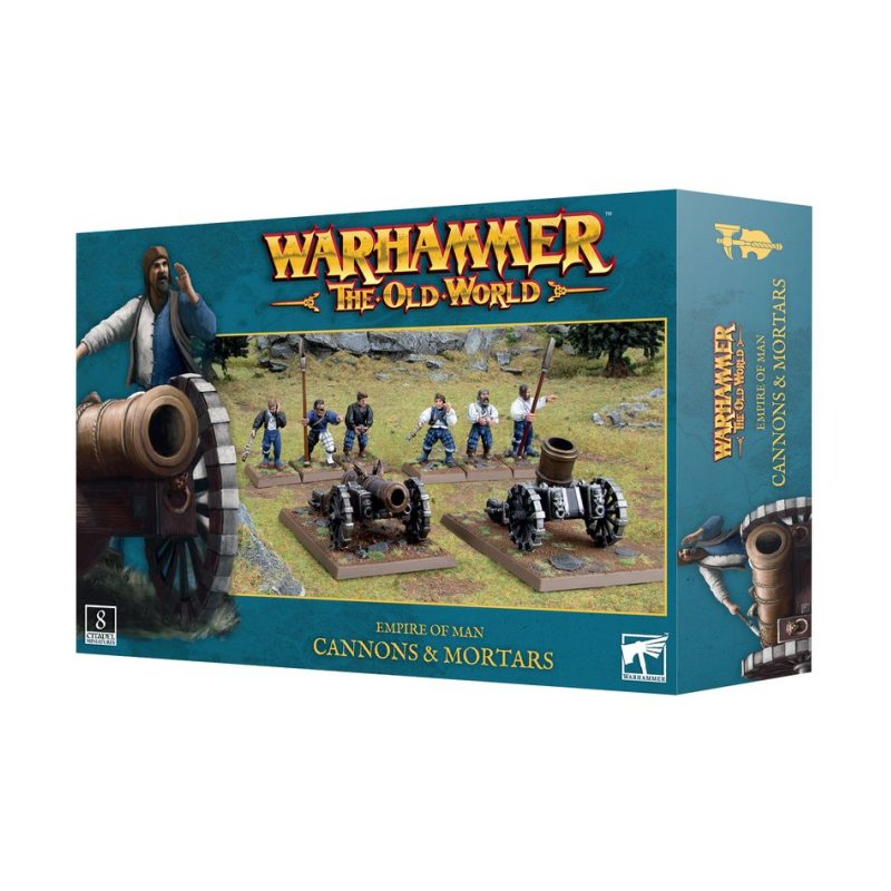 Warhammer ToW - Empire de L'Homme : Canons et Mortiers de L'Empire