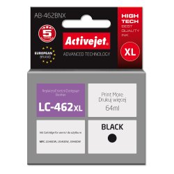 Activejet AB-462BNX Ink for Brother printer Replacement Brother LC-462XLBK Supreme 64 ml black.