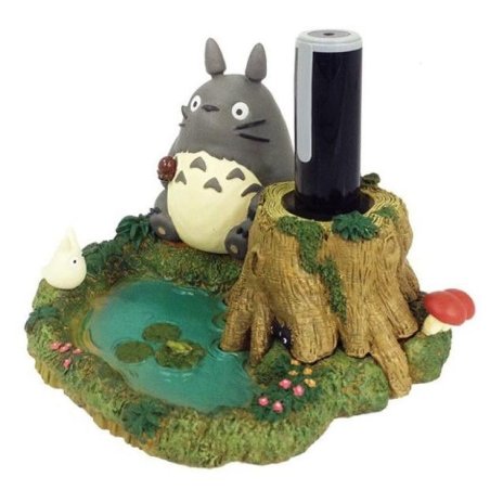 MON VOISIN TOTORO - Totoro au bord de la marre -Figurine Pot à Crayons