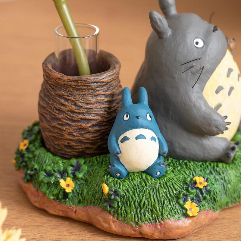 MON VOISIN TOTORO - Totoro repos - Vase 9.5x11x8.5cm