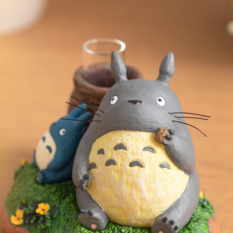 MON VOISIN TOTORO - Totoro repos - Vase 9.5x11x8.5cm