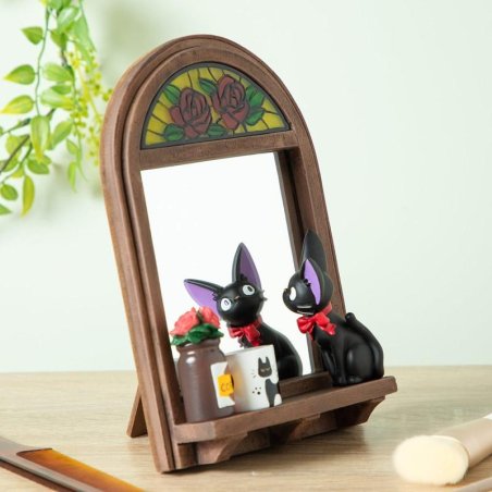 KIKI LA PETITE SORCIERE - Jiji devant la glace - Miroir 5.5x14x21cm