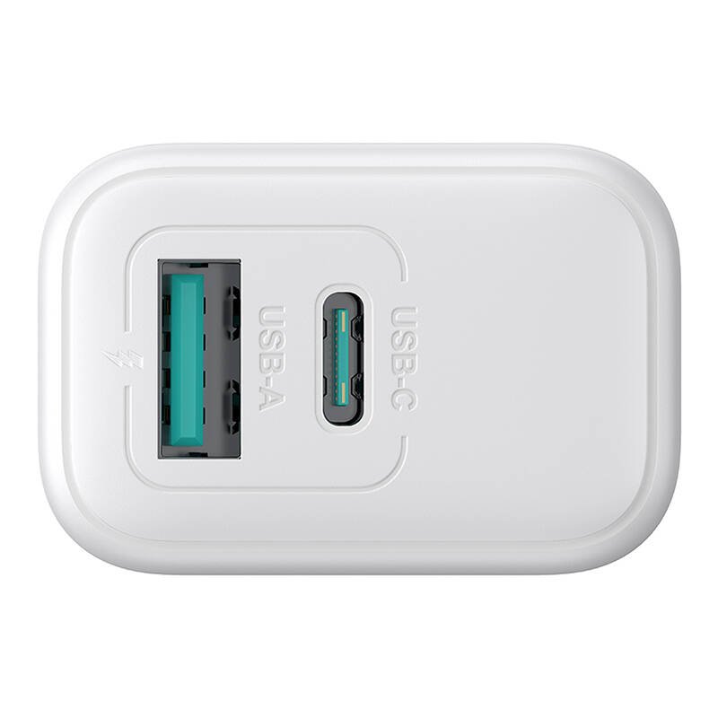 Joyroom JR-TCF21 Dual-Port (A C) Power Charger (white)