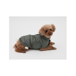 Nordic paws - Dog Raincoat Albert - Green - L - 45cm