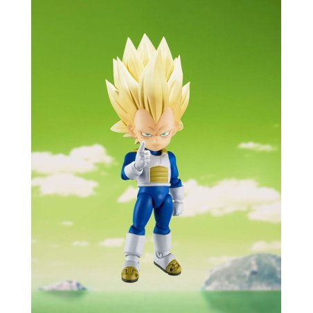 Dragon Ball figurine S.H.Figuarts Super Saiyan 3 Vegeta (mini) Daima 8 cm