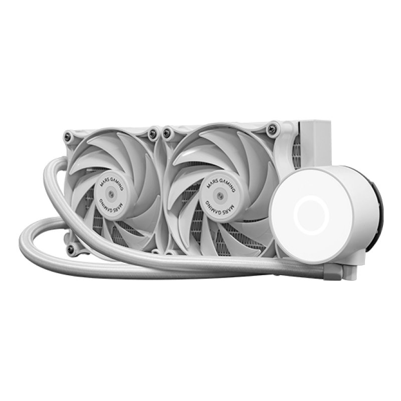 Mars Gaming ML-PRO240 Processor All-in-one liquid cooler 12 cm Black 1 pc(s)