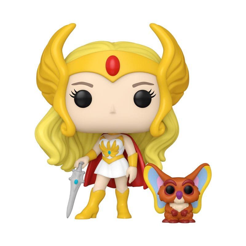 Les Maîtres de l'univers POP! & Buddy Vinyl figurine She-Ra w/Kowl 9 cm