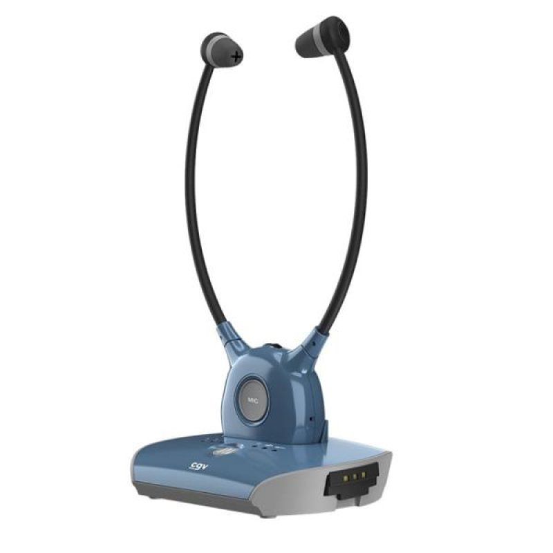 CGV 20848 headphones/headset Wireless In-ear TV Charging stand Blue