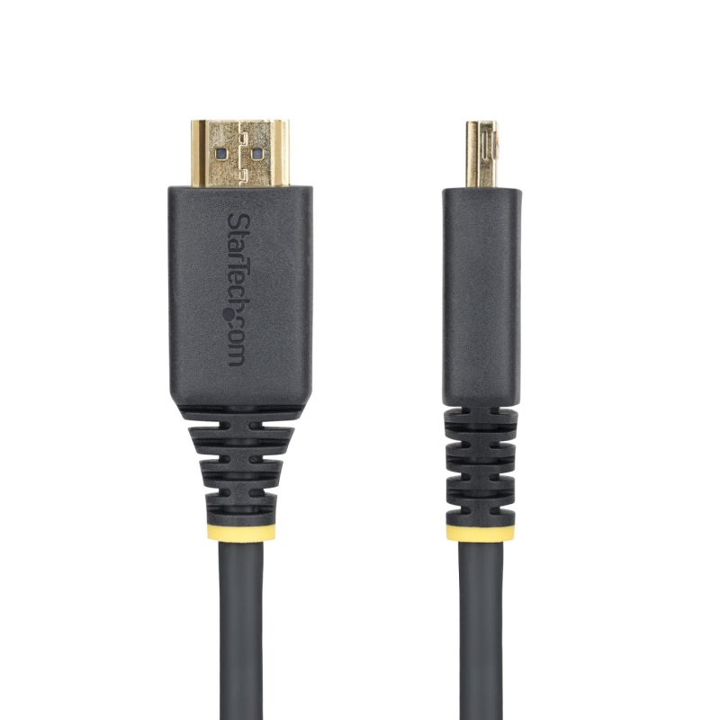 StarTech.com 6ft (1.8m) High Speed HDMI Cable with Gripping Connectors, 4K 60Hz/1440p 144Hz, HDR10/HDCP 2.2/ARC,