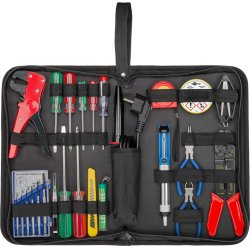Trousse à outils avec kit de soudure FixPoint / Goobay (20 pièces)