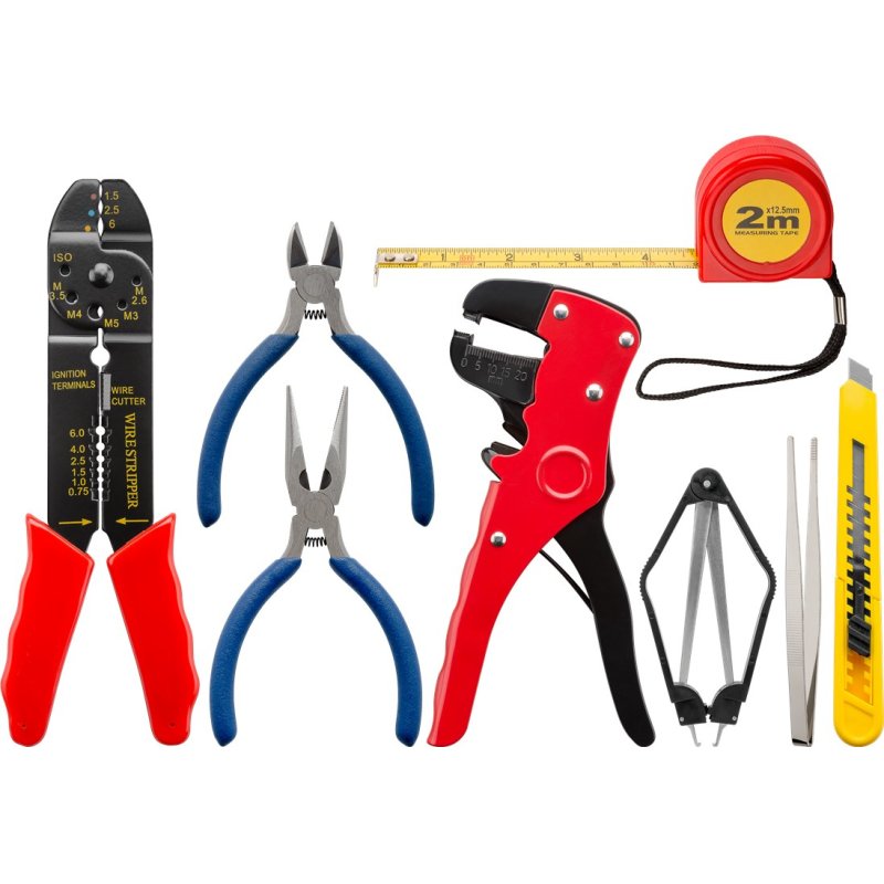 Trousse à outils avec kit de soudure FixPoint / Goobay (20 pièces)