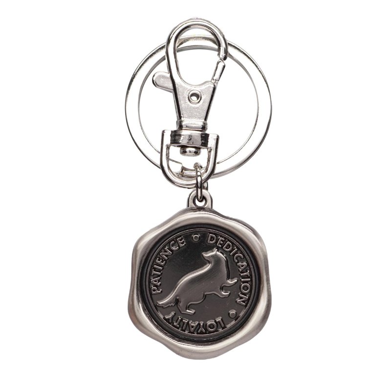 HARRY POTTER - Poufsouffle - Porte-clés en étain