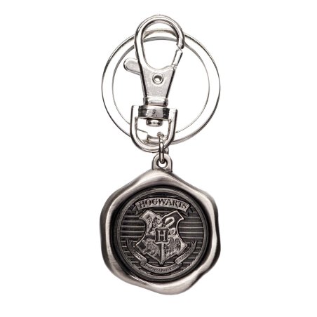 HARRY POTTER - Logo Poudlard - Porte-clés en étain