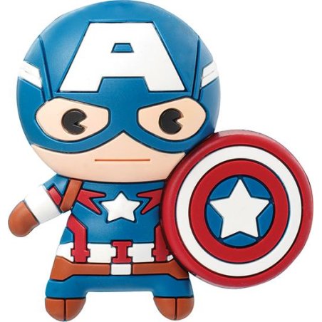 MARVEL CLASSIC - Captain America - Aimant à collectionner en mousse 3D