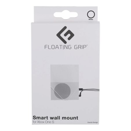 FLOATING GRIP compatible® wall mount for Xbox One S, White