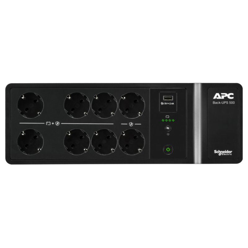 APC Back-UPS 500VA 8 schuko outlets