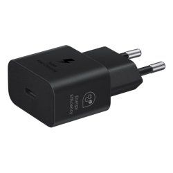 Samsung Type C Hzlı Şarj Adaptör 25W Syh Smartphone Black USB Fast charging
